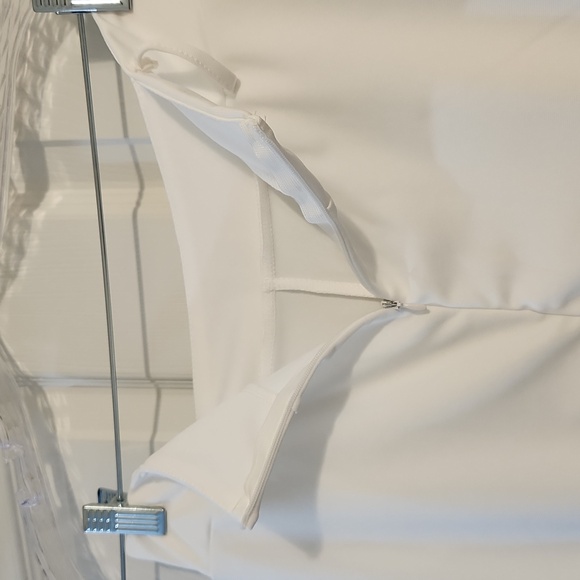 White flare leg dress pants - Picture 3 of 4